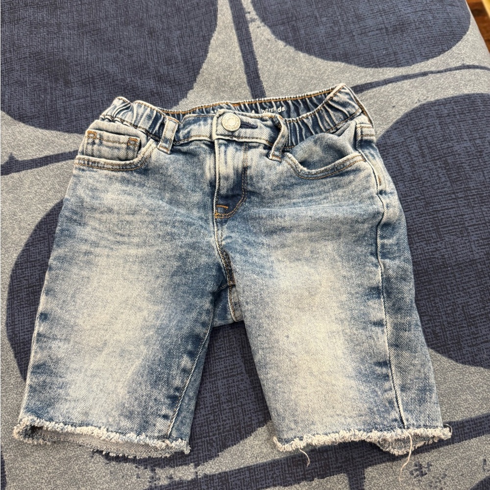 Denim Blue Kids Shorts